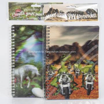 Lenticular 3D Stationery Journal Notebook